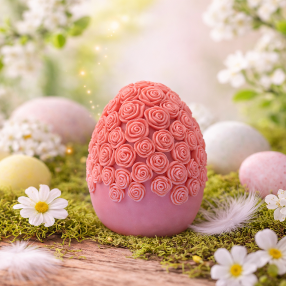 Silikonski kalup za svijeće - jaje 